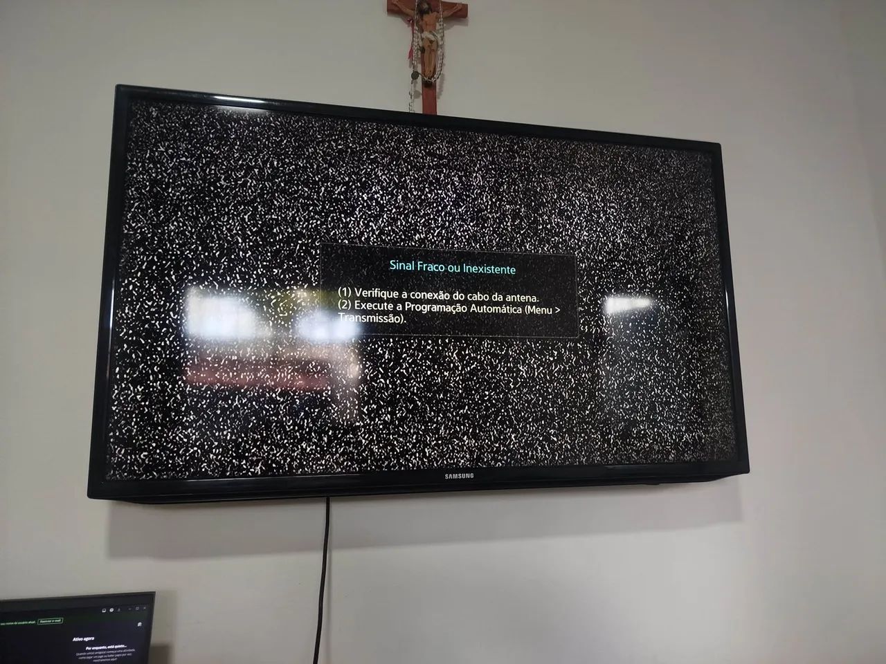 Smart TV Samsung de 40 semi nova  - Foto 2