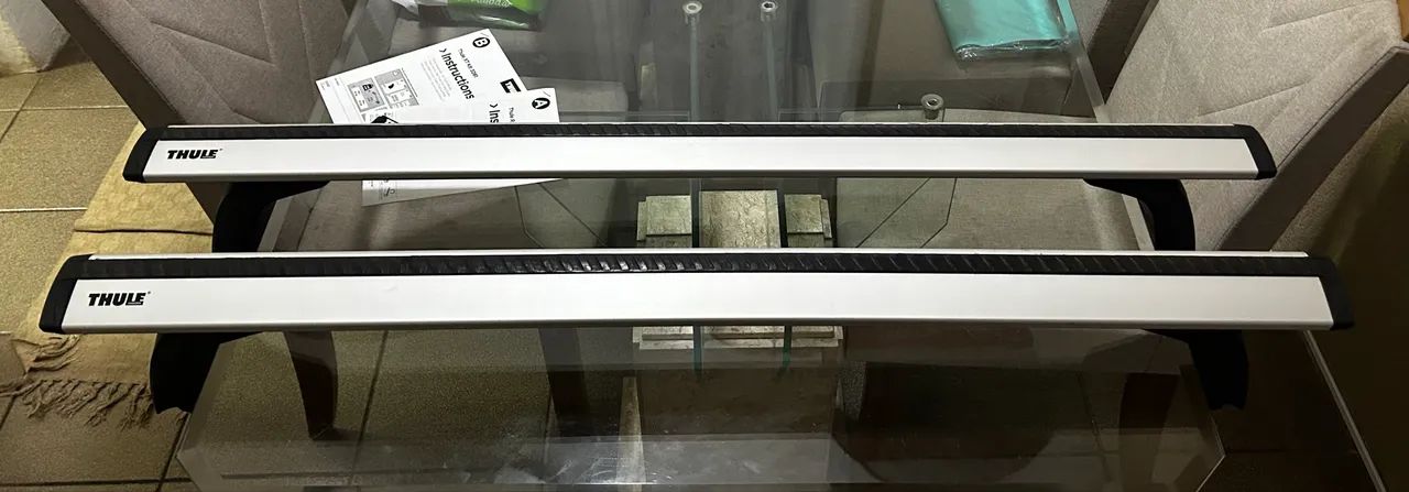 Rack Thule com barras aerodinâmicas 