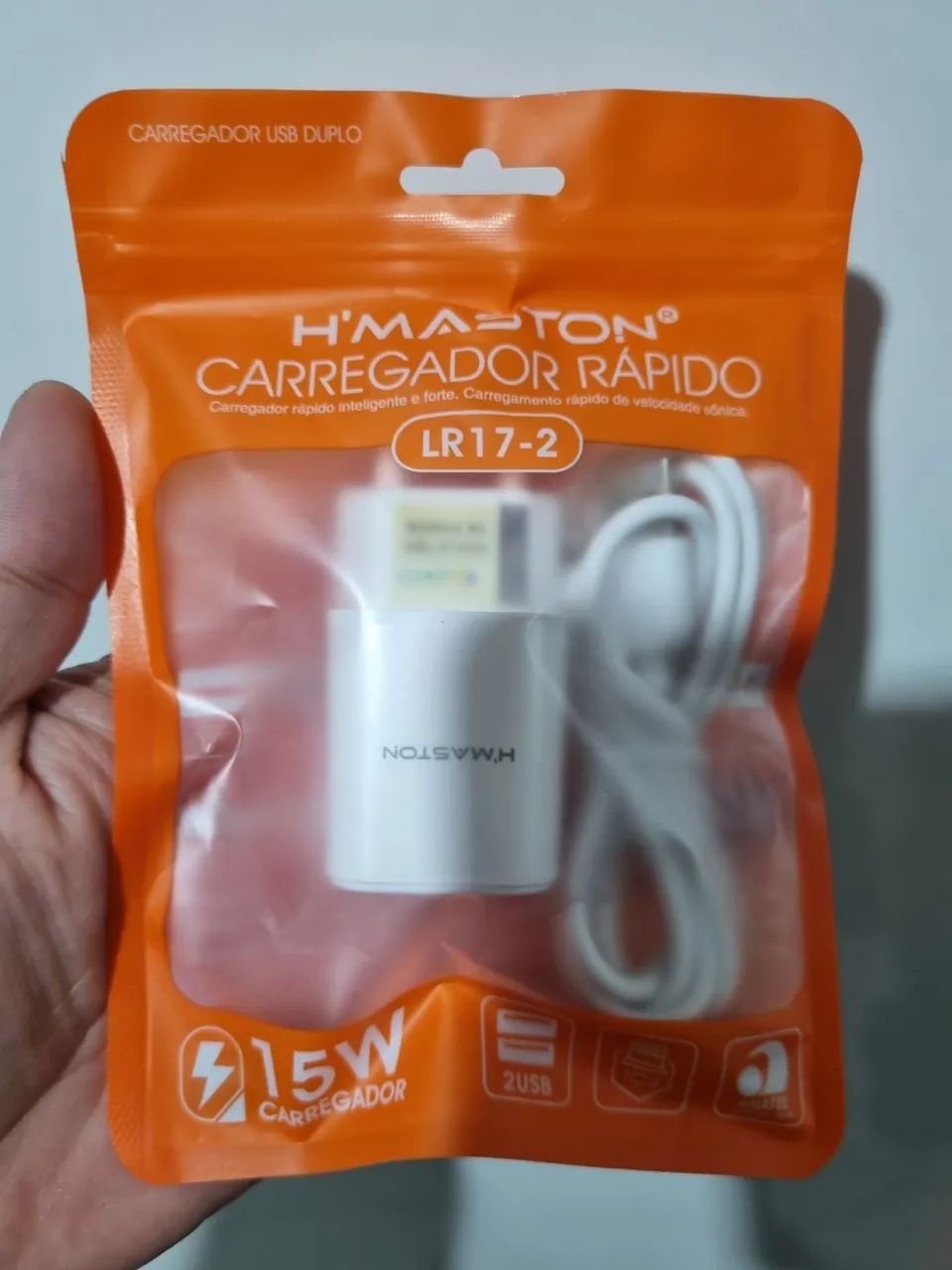 CARREGADOR PARA IPHONE !!! PASSO CARTÃO E ENTREGO !!!