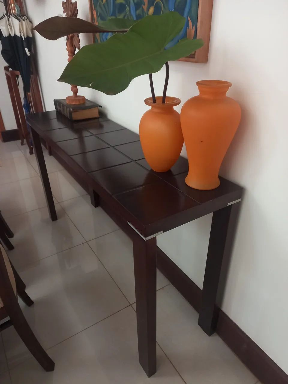 Vendo Mesa de Jantar, 08 Cadeiras e Aparador - Foto 4