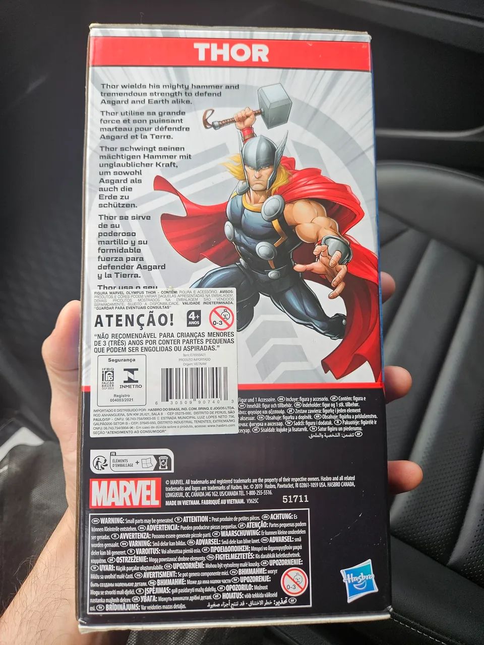 Boneco Thor Hasbro 24cm - Foto 2