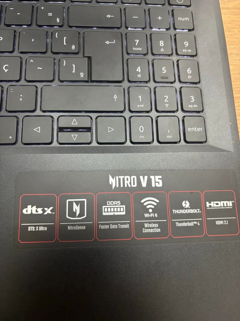 Notebook Acer nitro V RTX 3050, 512GB SSD - Foto 5