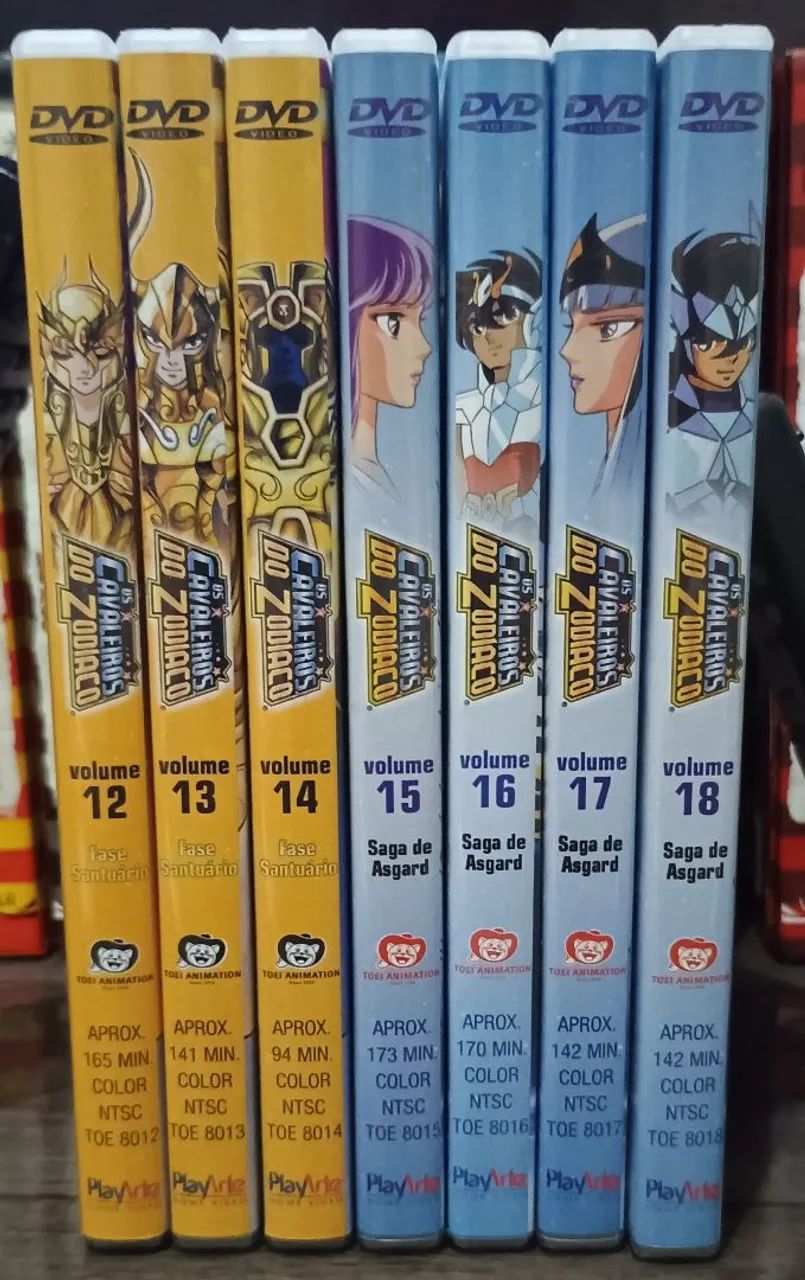 Dvds Cavaleiros do Zodíaco  - Foto 2