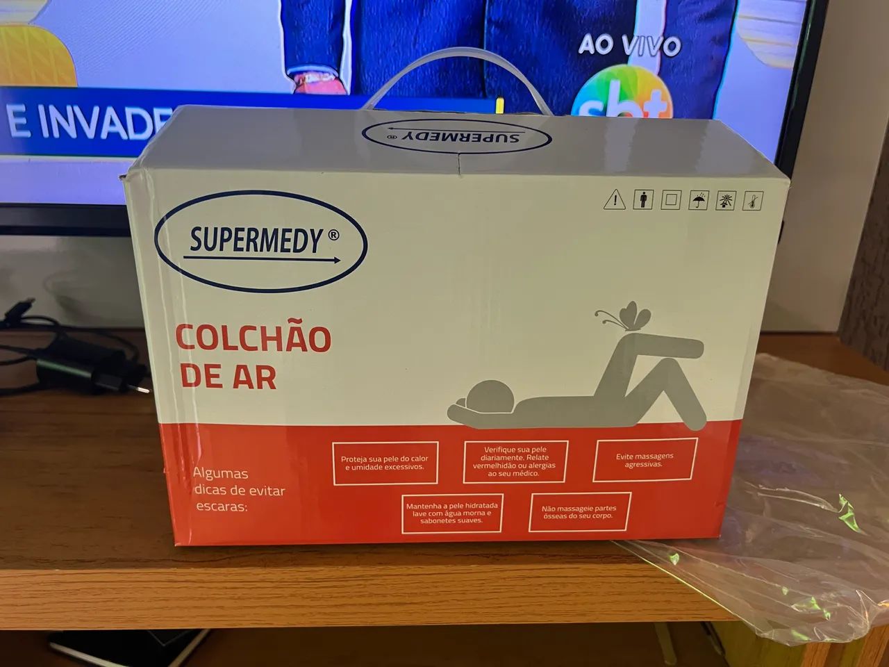 colchão de ar pneumático anti escaras da marca Supermedy - Foto 3