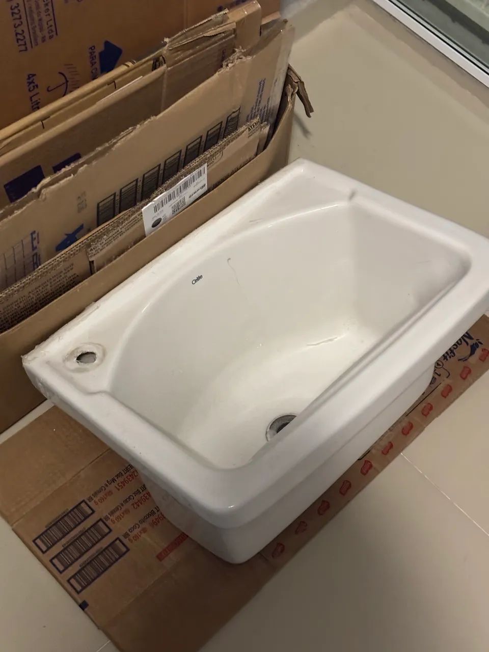Tanque Celite 20litros branco novo  - Foto 5