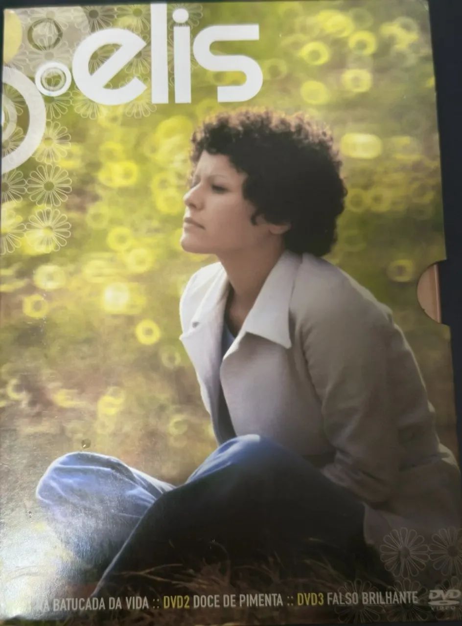 Elis Regina - Box 3 DVDs - Coleção Completa e Testada