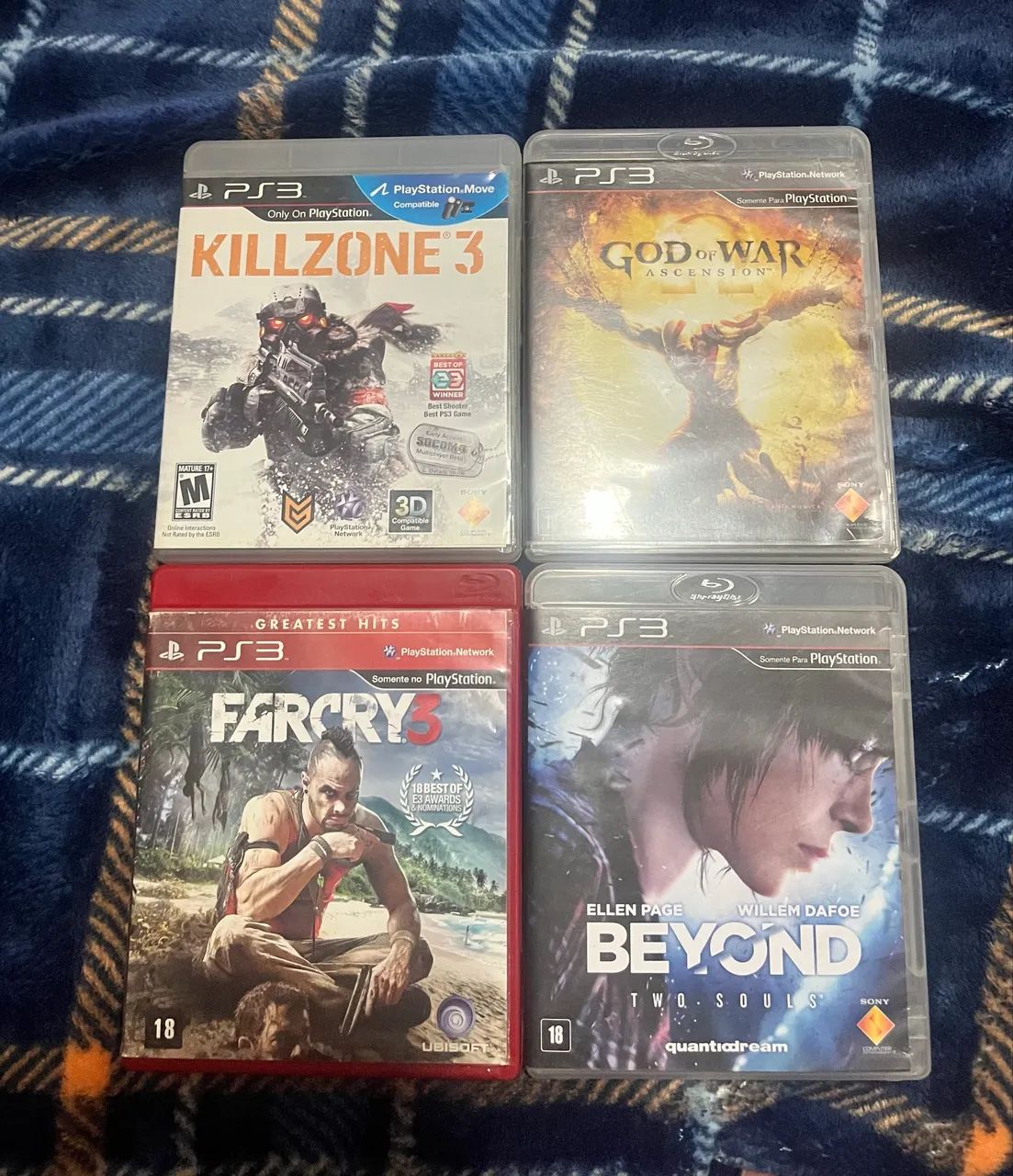 Lote jogos de ps3