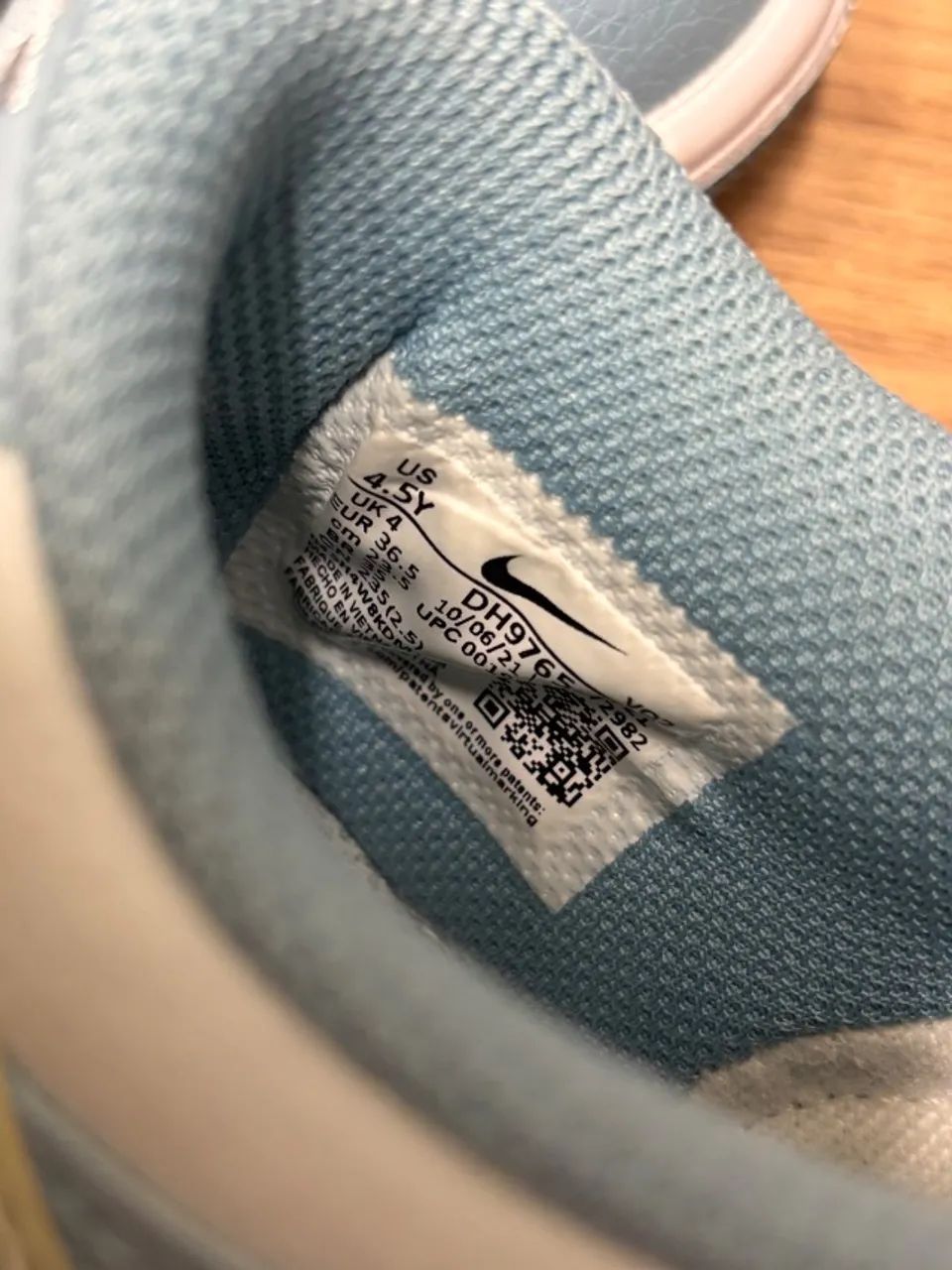 Nike Dunk Low Blue Clear Swoosh  - Foto 5