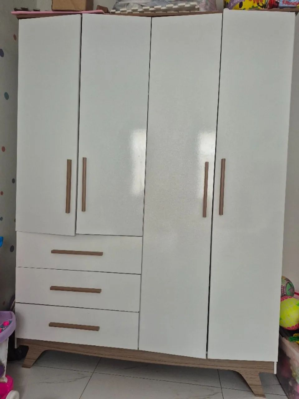 Guarda-roupas e cama infantil - Foto 2