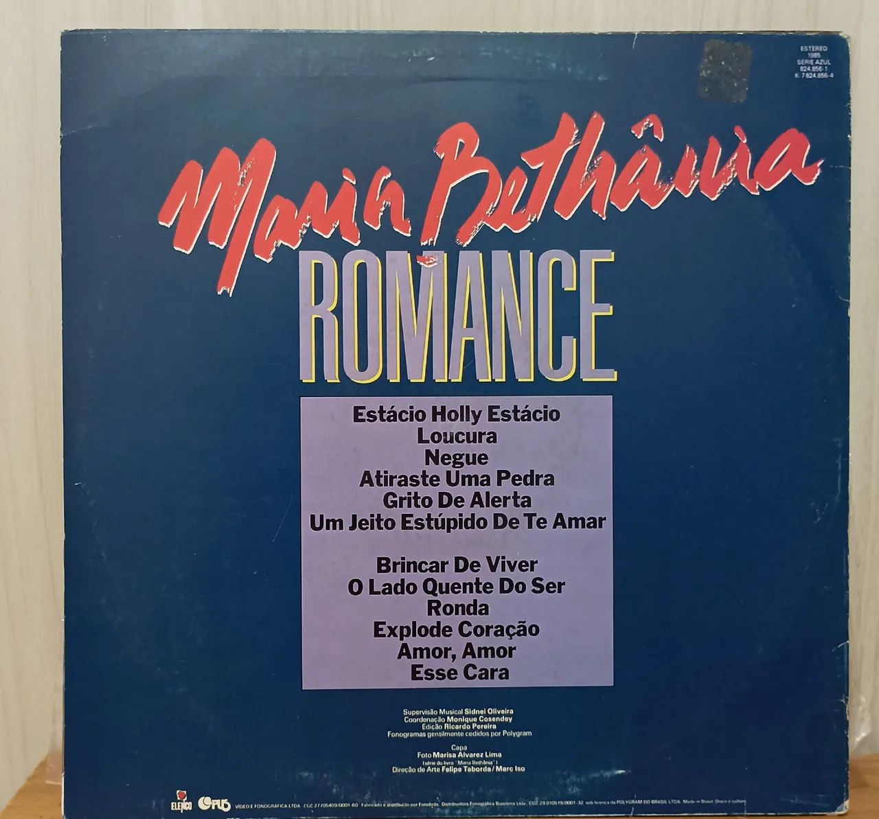 Maria Bethânia. Romance. LP.  - Foto 2
