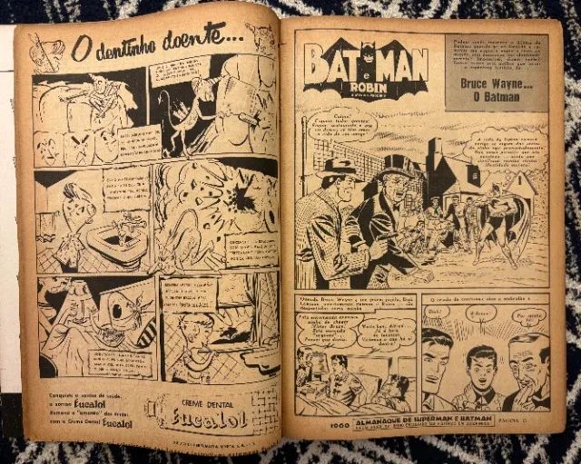 Almanaque de Superman e Batman 1960 REFILADO EBAL - Foto 4