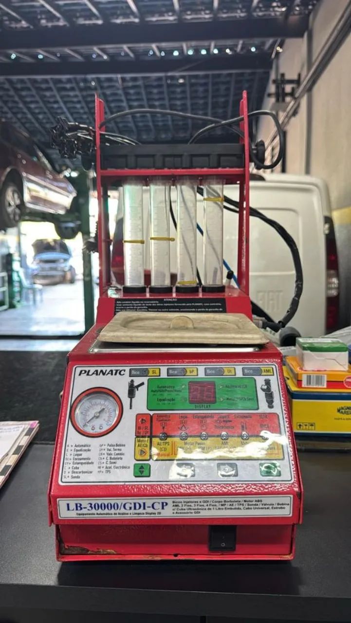 Máquina de limpar bicos 