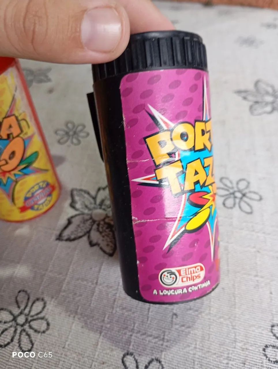 Porta Tazos Elma chips venda no par - Foto 3
