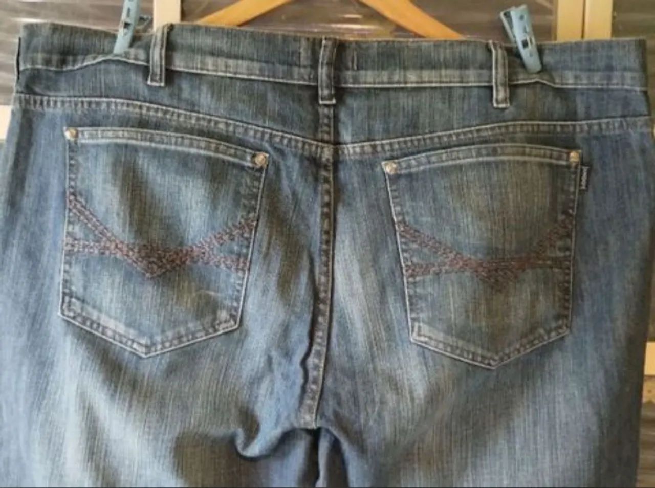 Calça jeans plus size masculina loony - Foto 5
