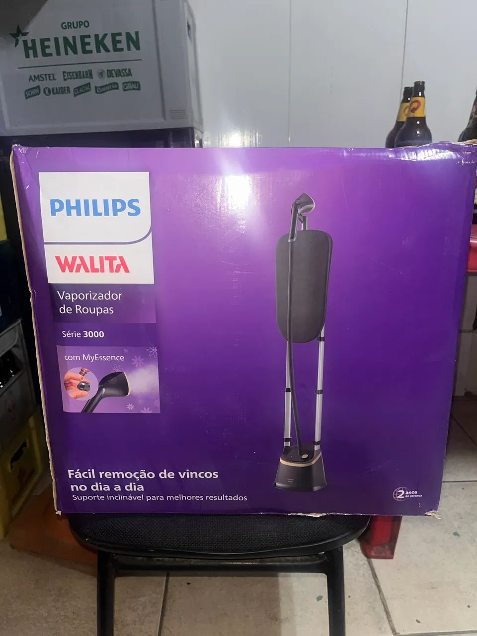 Vaporizador de Roupas Vertical Philips Walita Série 3000 - Foto 3