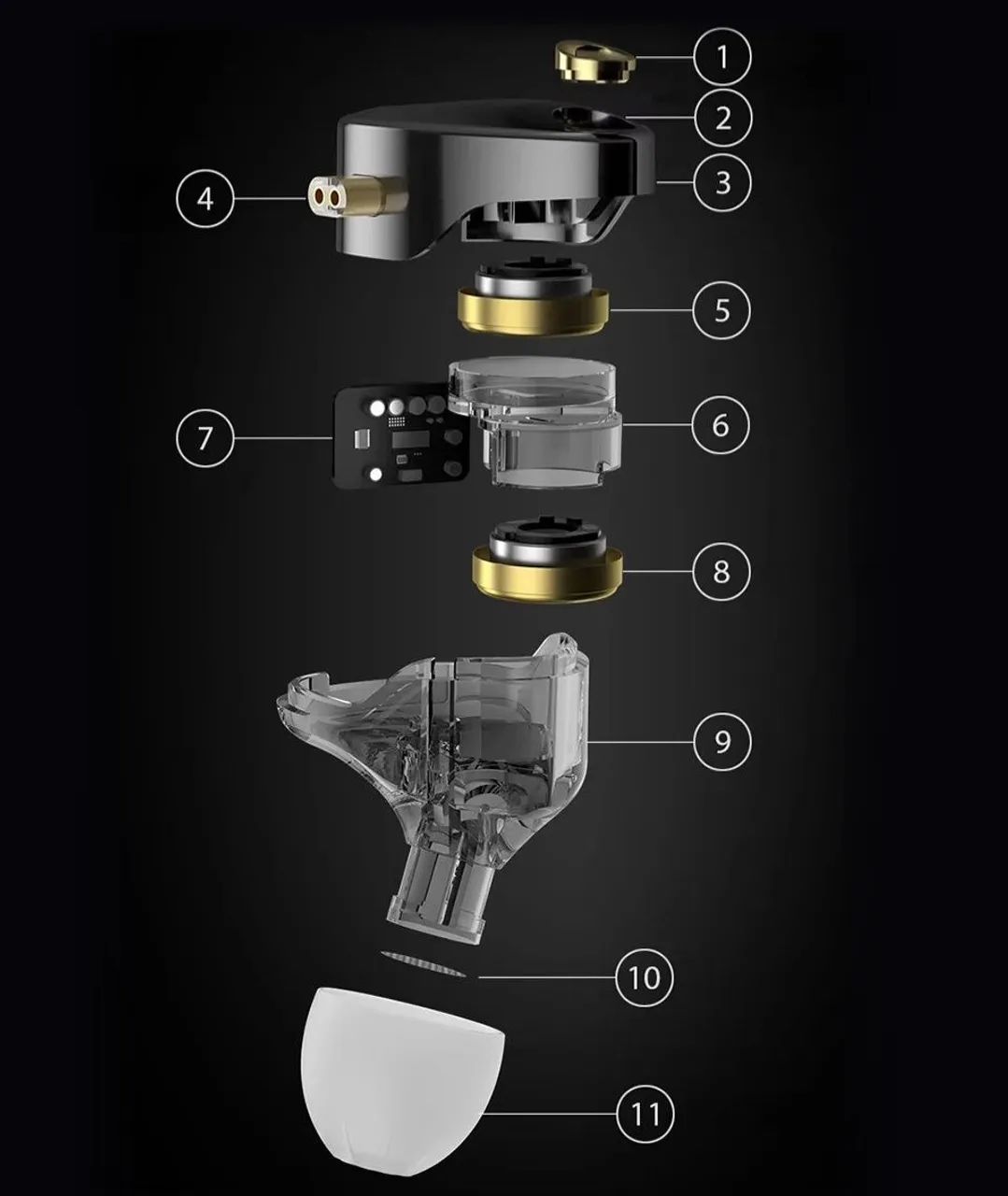 KZ Castor Pro - Prata - Foto 3
