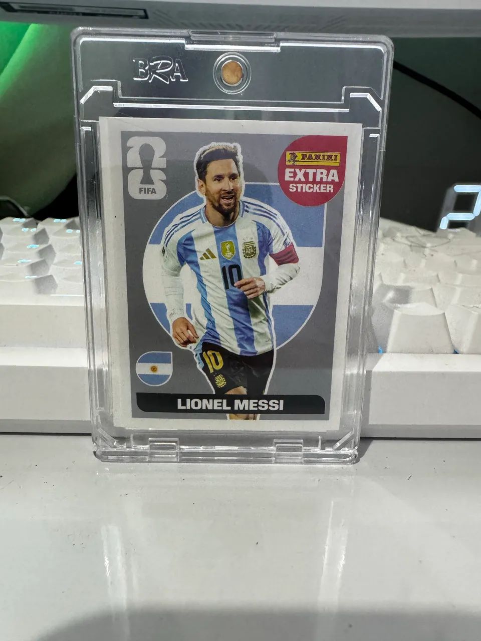 Figurinha da copa Legends Messi e Valverde Originais  - Foto 4