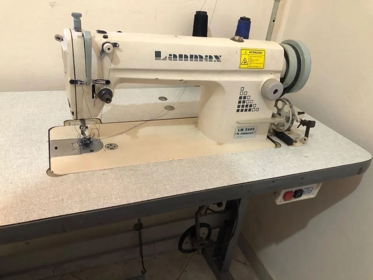 máquina de custura lanmax corte reto LM 5400 - Foto 2