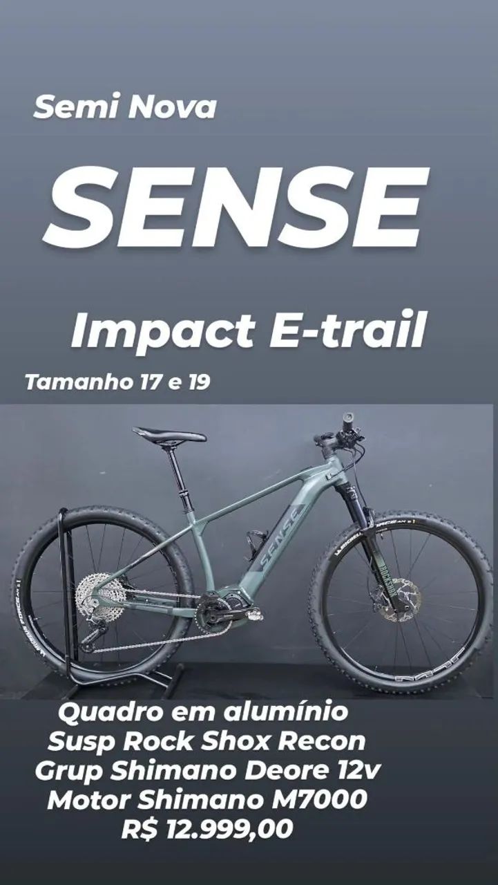 SENSE IMPACT E-TRAIL TAMANHO 17