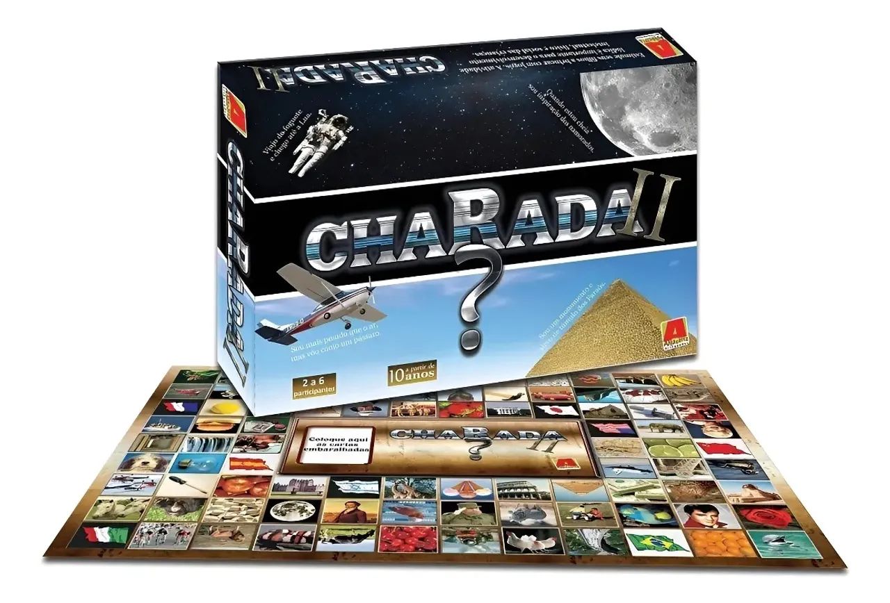 Charada 2 - Jogo tabuleiro - NIG brinquedos