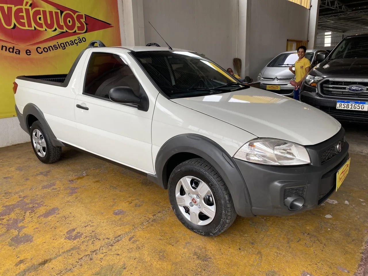 Fiat Strada Working Hard 1.4 Fire Flex 8V CS 2020 - Foto 4