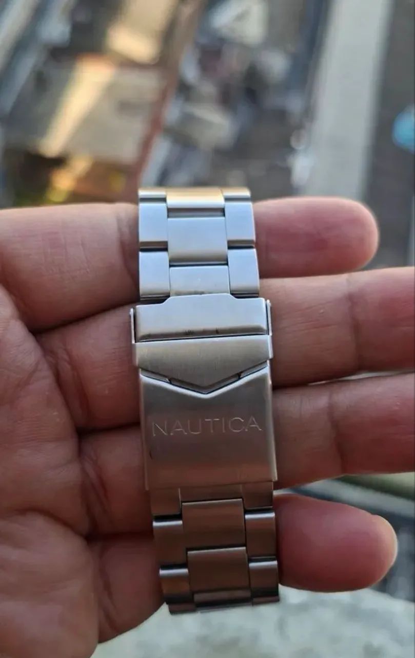 Vendo relógio náutica prova da água original  - Foto 3