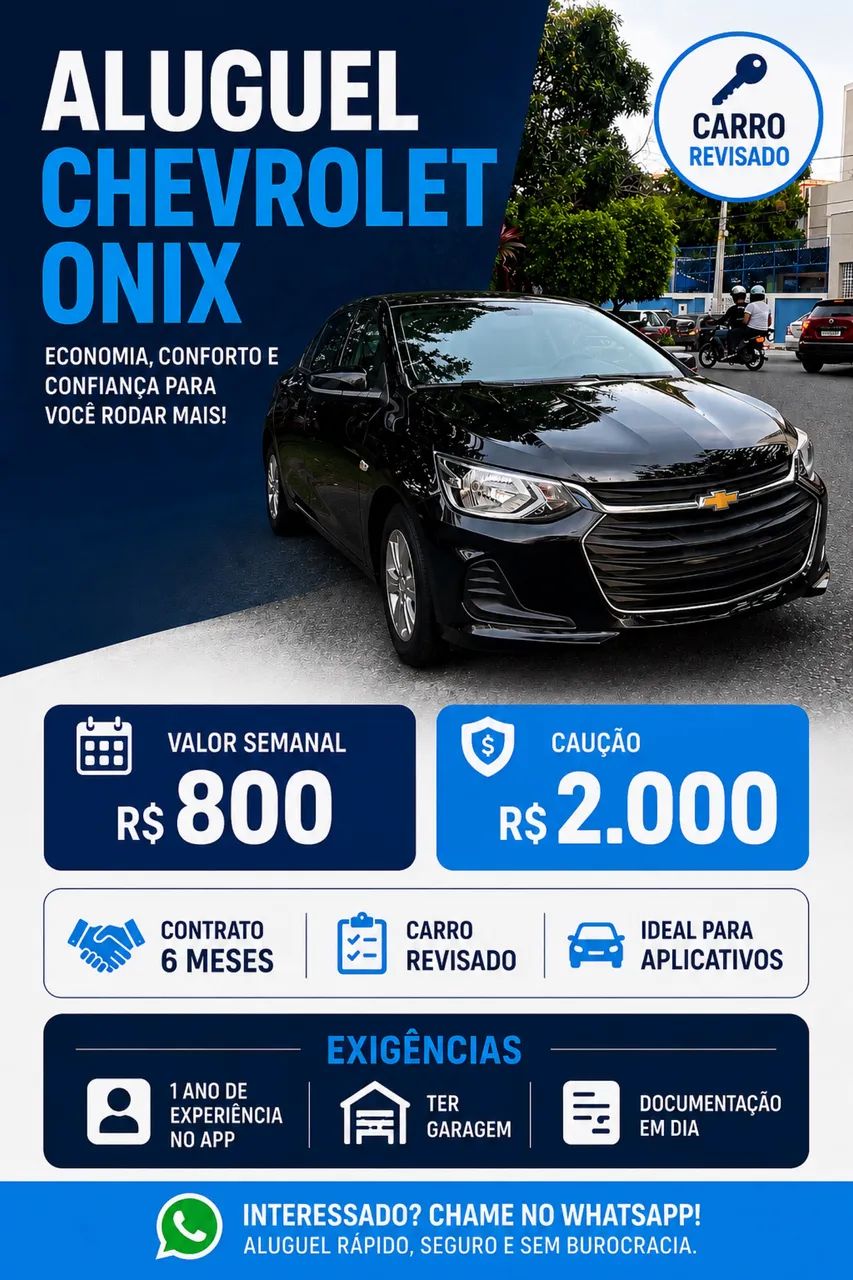ONIX PLUS ALUGUEL APP - NOVO