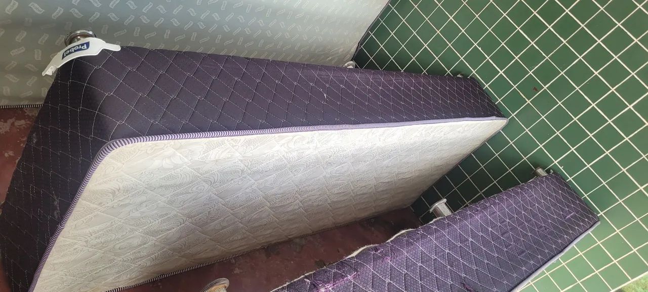 Cama usada Queen Probel molas ensacadas - Foto 4