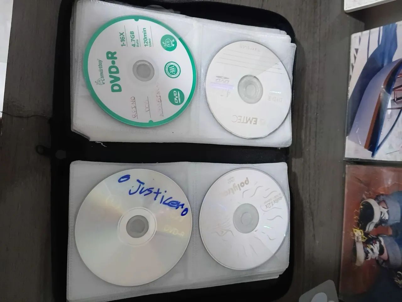Portátil zíper dvd CD de filme e desenho  - Foto 2