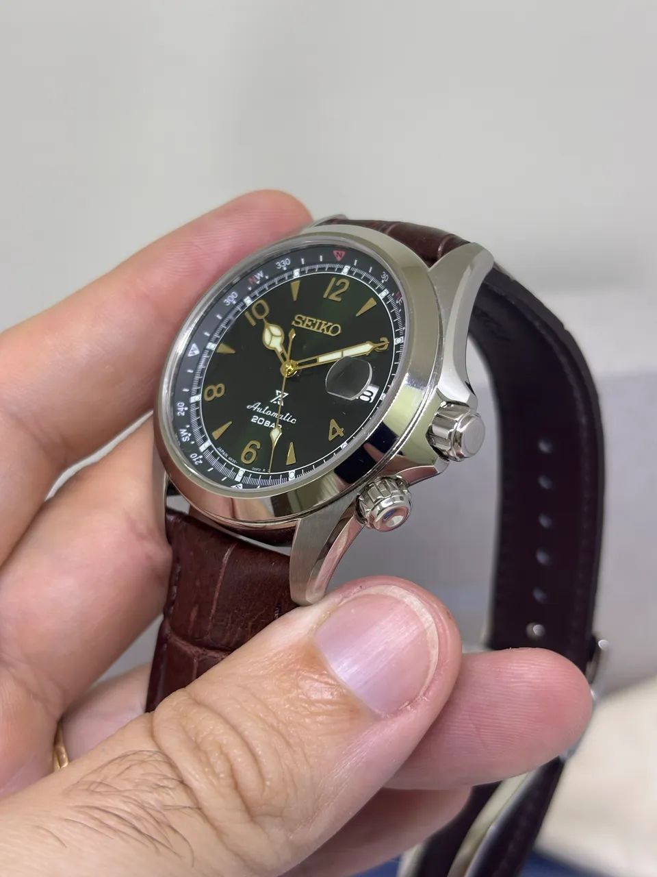 Seiko Prospex Alpinist Green Dial SRPB121 - Automático - Full Set - Foto 5