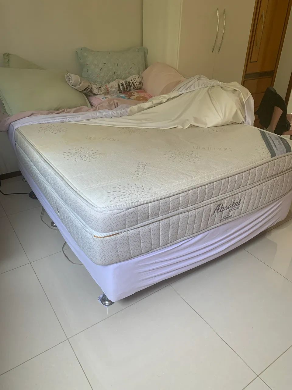 Cama box de casal com colchão  - Foto 4