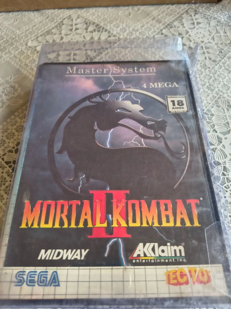 Jogo MORTAL KOMBAT 2 Master system 