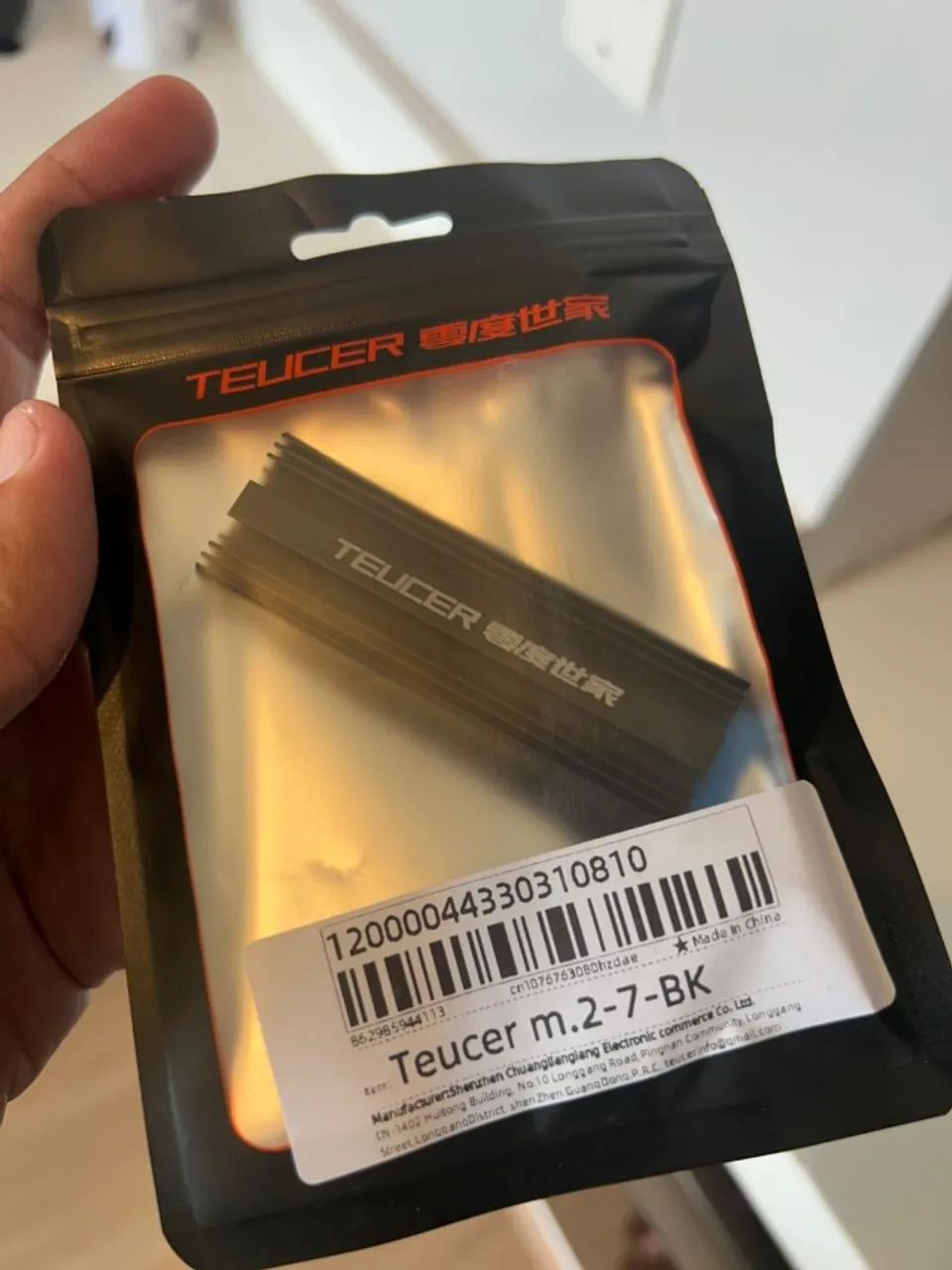 Dissipador para SSD NVME - Foto 2