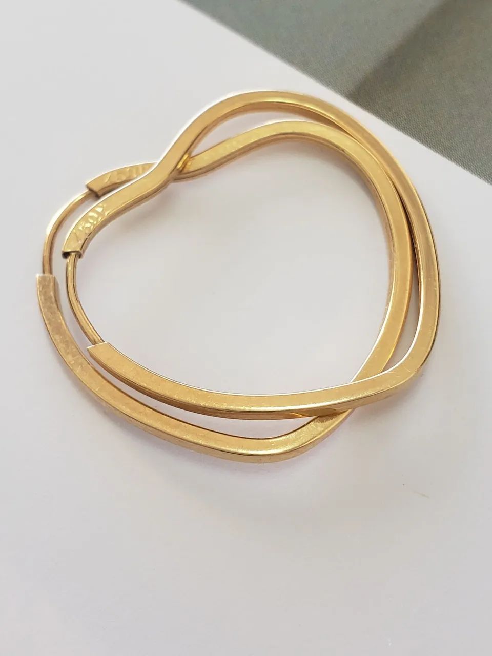 Brinco Argola Coração VIVARA - Foto 2