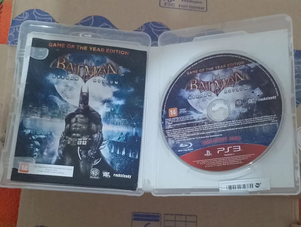 BATMAN ARKHAN ASYLUM PS3