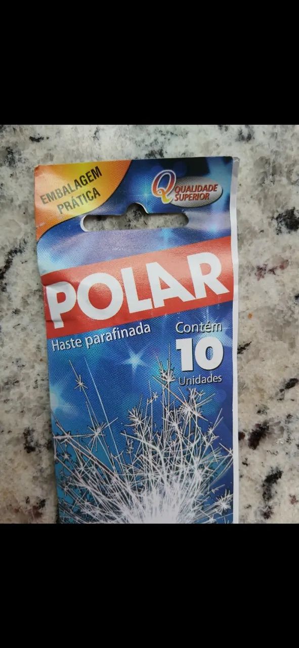 100 pacotes de velas de aniversário 