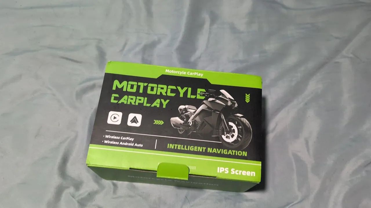 Central multimídia pra moto 