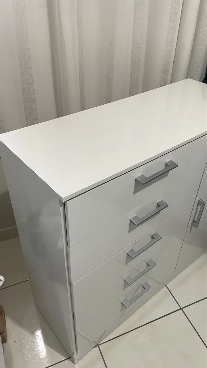Vendo cômoda infantil nova 150,00 reais  - Foto 3