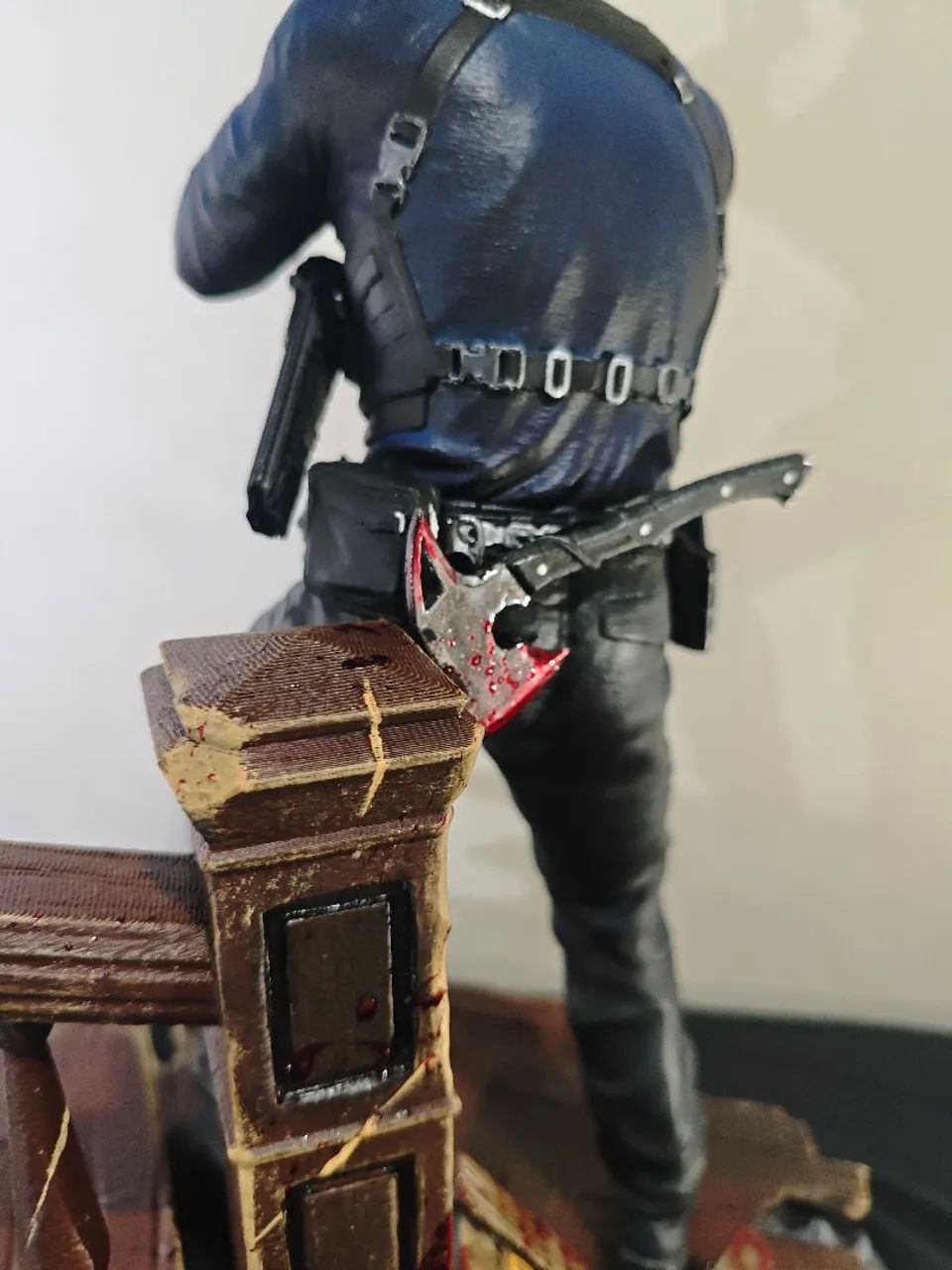 Figura 3D do Leon S Kenedy - Resident Evil Requiem  - Foto 4