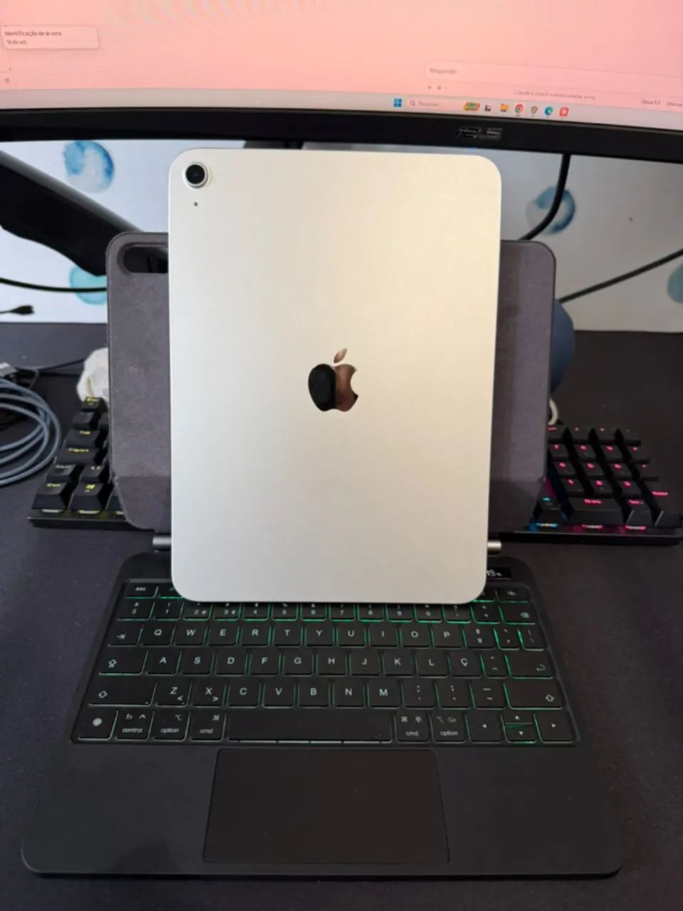 iPad + teclado 