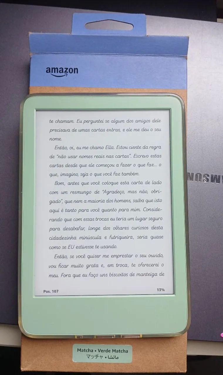 Kindle 16 GB - Geração mais recente - Verde Matcha