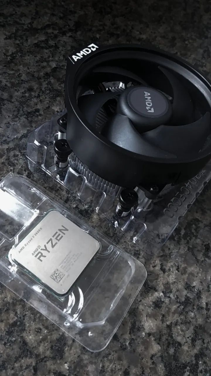 Processador Amd Ryzen 5 2600x,Am4,12 Threads,6 Núcleos,3.6ghz(4.2ghz Max)19Mb De Cache