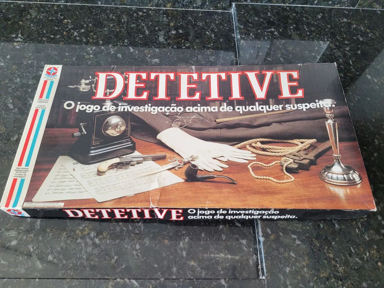 Jogo de Tabuleiro Detetive - Original anos 90 - Estrela