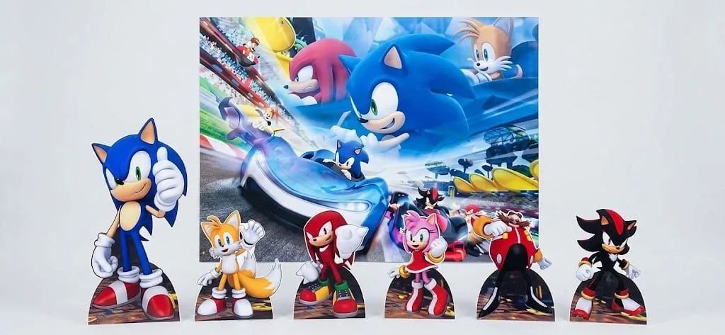 Decoração do Sonic