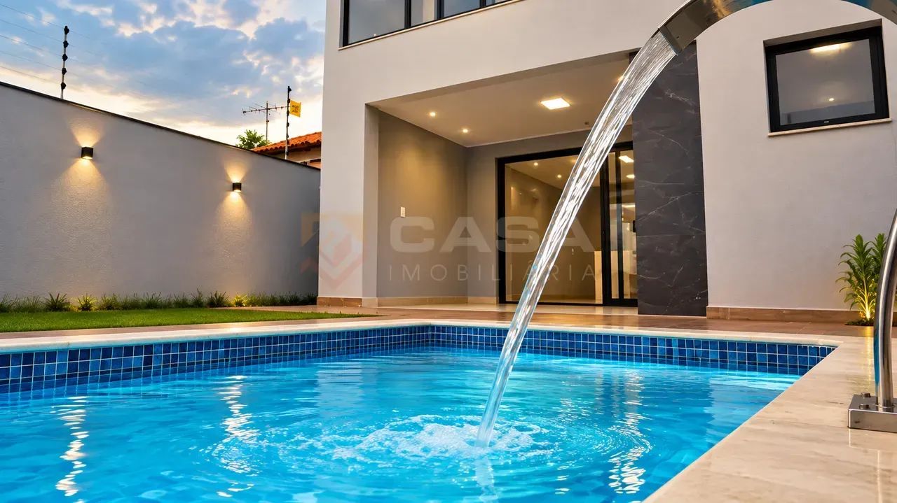 Casa de 3 Quartos (Suíte) com Varanda em Morada do Sol