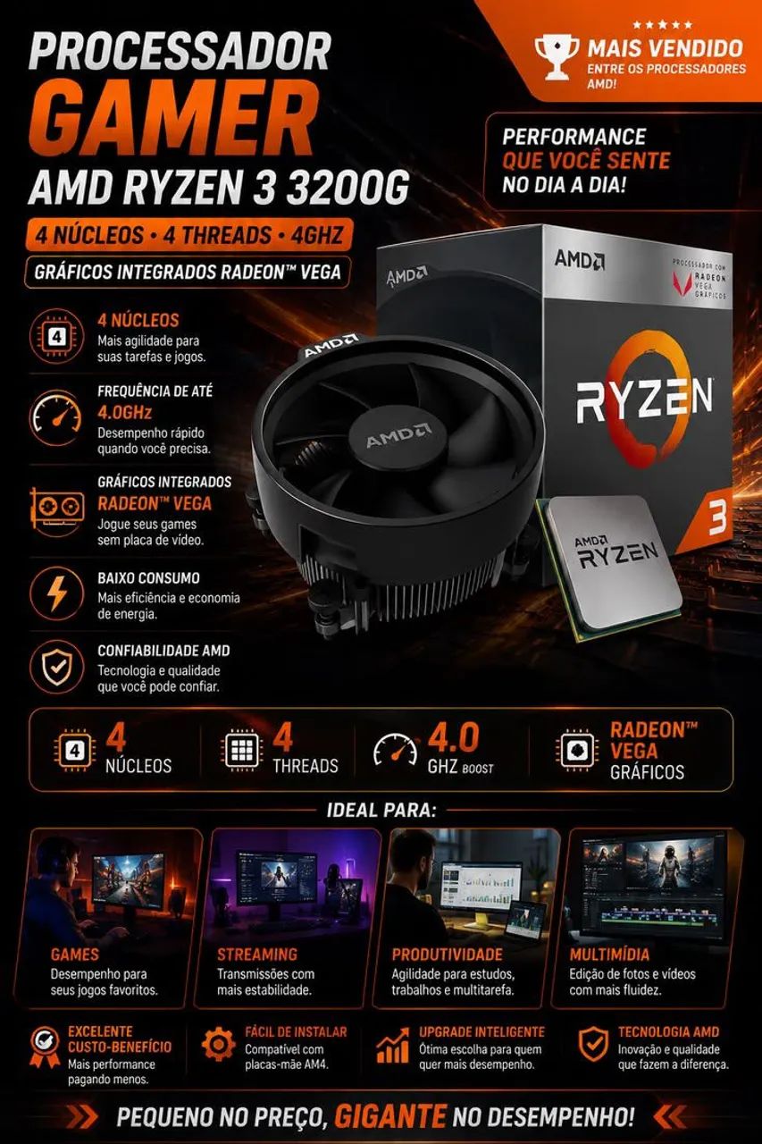 Ryzen 3 3200G 