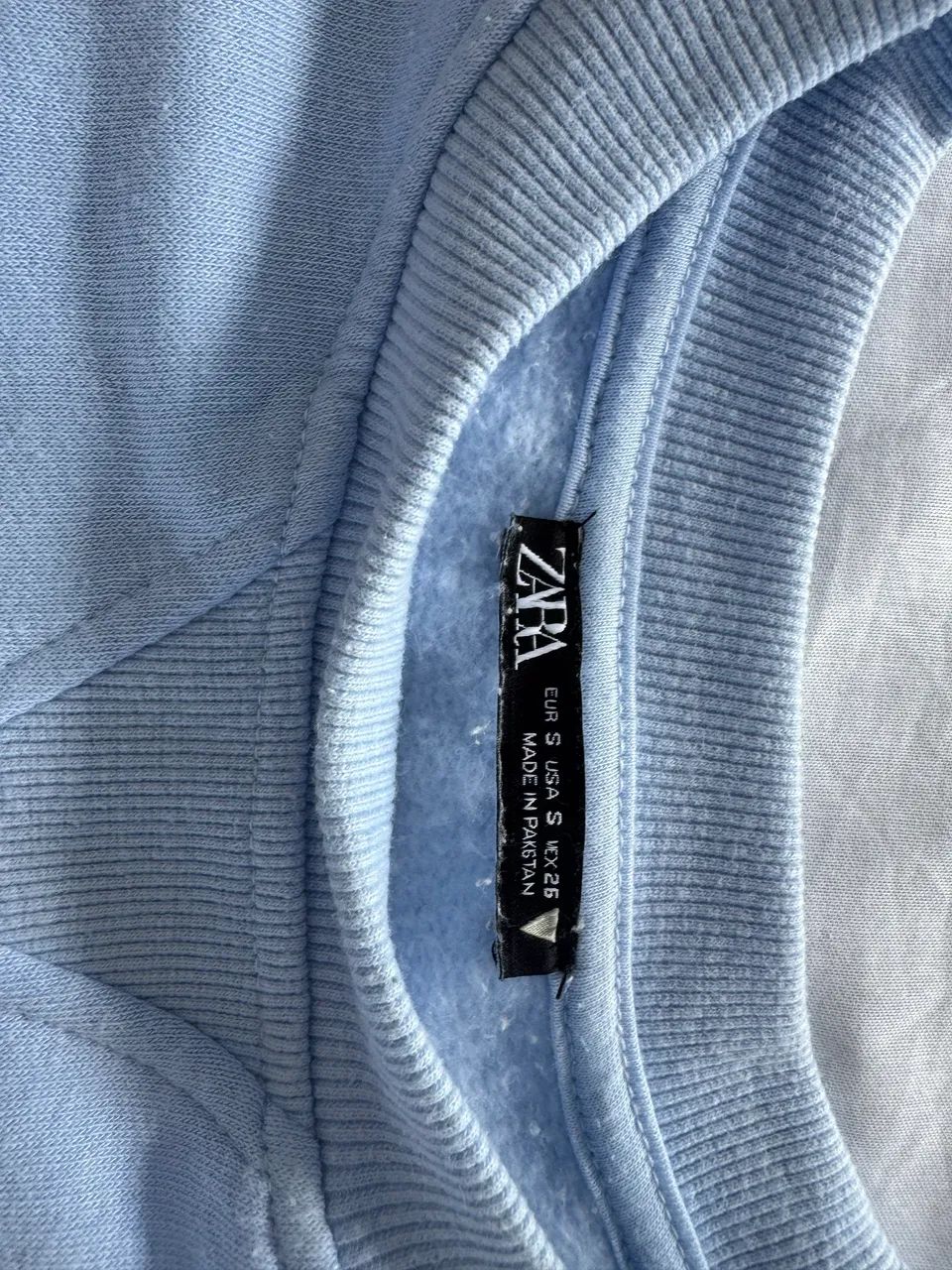 Moletom Azul Claro Zara - Foto 4
