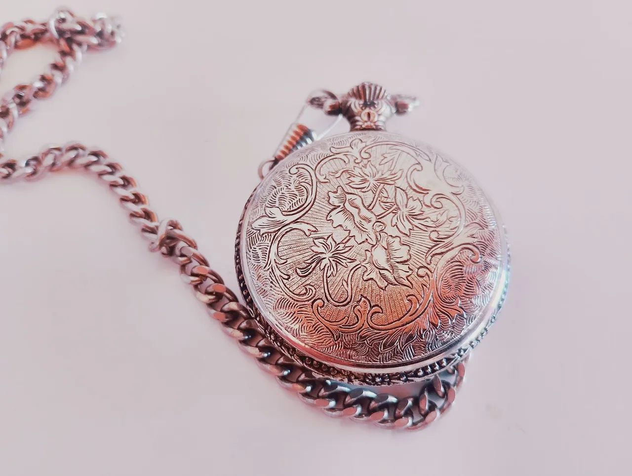 Lindo Relógio de bolso automático importado Japão  - Foto 3