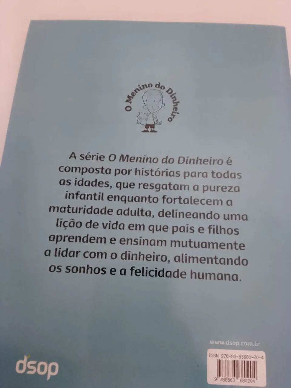 Kit - 3 livros sequência O Menino Do Dinheiro  - Foto 3