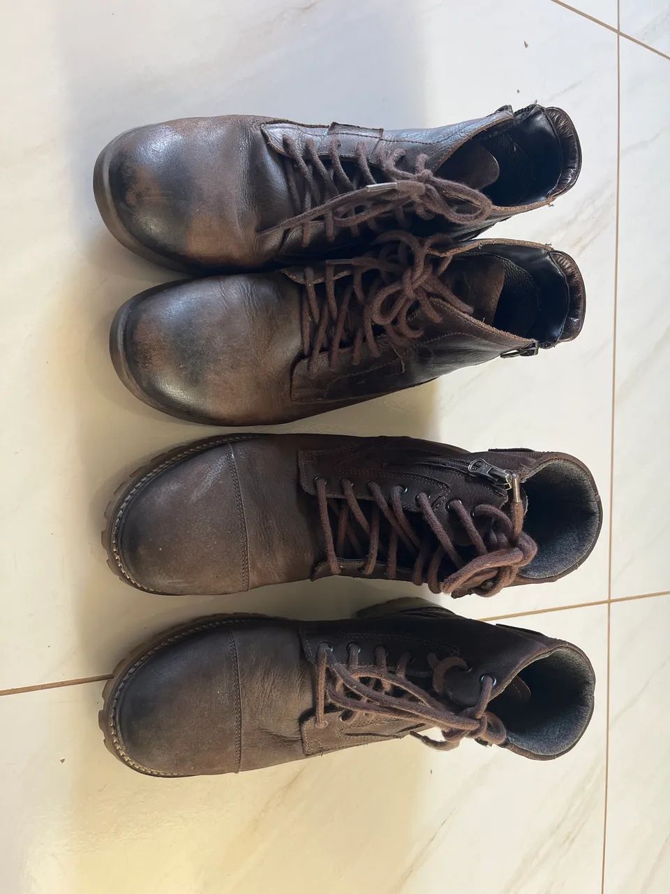 Boot Hoover Couro num 38 